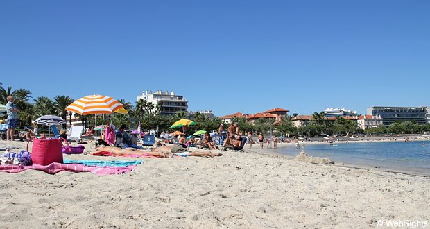 Antibes strand