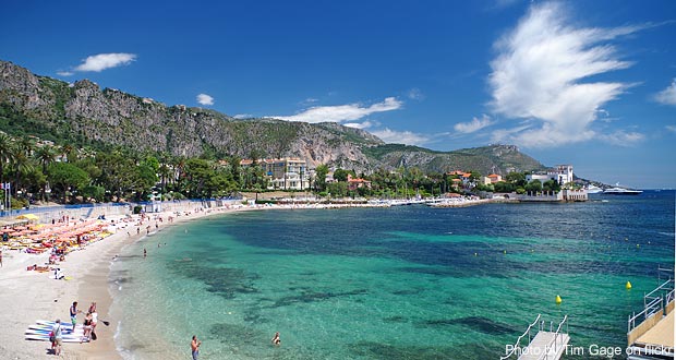 Beaulieu-sur-Mer strand